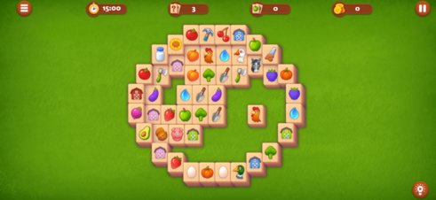 Solitaire Mahjong Farm - Screenshot